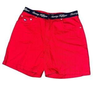 Tommy Hilfiger Logo‎ Waist Women’s Jean Shorts Size 10